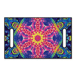 Colorful Psychedelic Kaleidoscope Print Golf Cart Seat Cover