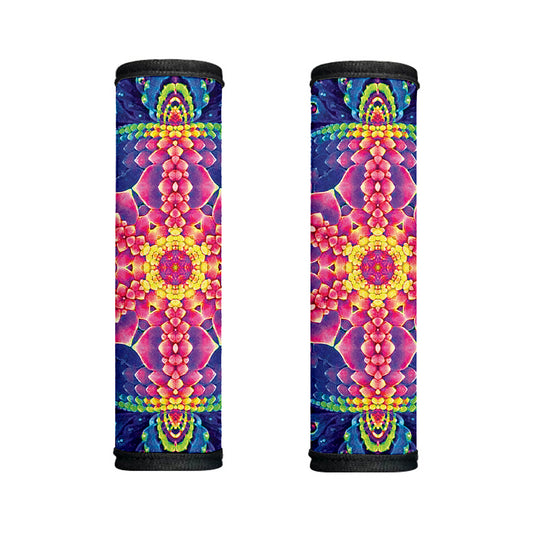 Colorful Psychedelic Kaleidoscope Print Handle Covers