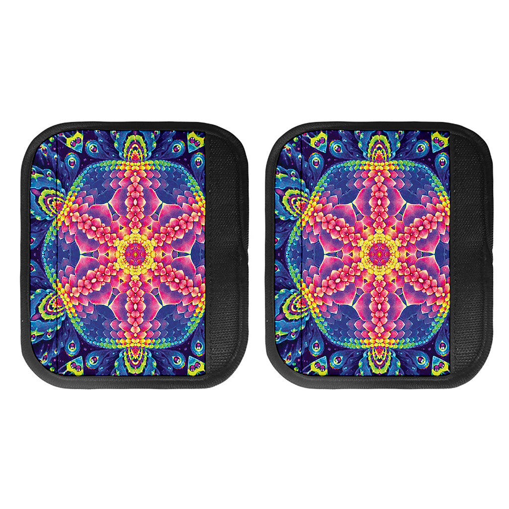 Colorful Psychedelic Kaleidoscope Print Handle Covers