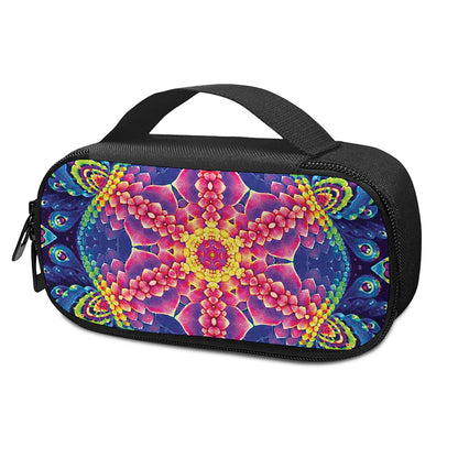 Colorful Psychedelic Kaleidoscope Print Insulin Cooler Travel Case