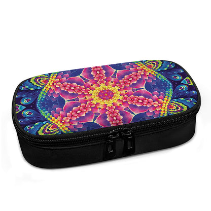 Colorful Psychedelic Kaleidoscope Print Insulin Cooler Travel Case