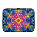 Colorful Psychedelic Kaleidoscope Print Laptop Sleeve