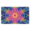 Colorful Psychedelic Kaleidoscope Print Polyester Doormat