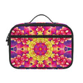 Colorful Psychedelic Kaleidoscope Print Portable Lunch Bag