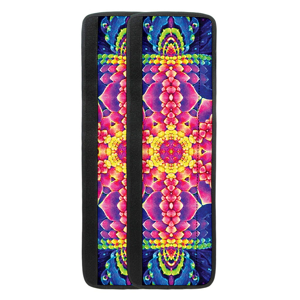 Colorful Psychedelic Kaleidoscope Print Refrigerator Handle Covers