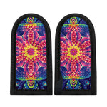 Colorful Psychedelic Kaleidoscope Print Skillet Handle Cover