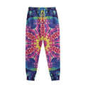 Colorful Psychedelic Kaleidoscope Print Sweatpants