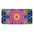 Colorful Psychedelic Kaleidoscope Print Towel
