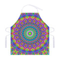 Colorful Psychedelic Optical Illusion Adjustable Apron