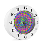 Colorful Psychedelic Optical Illusion Alarm Clock
