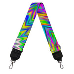 Colorful Psychedelic Optical Illusion Bag Strap