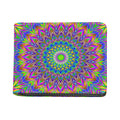 Colorful Psychedelic Optical Illusion Bifold Wallet