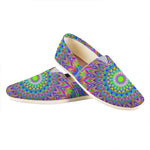 Colorful Psychedelic Optical Illusion Casual Shoes