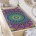 Colorful Psychedelic Optical Illusion Changing Pad Cover