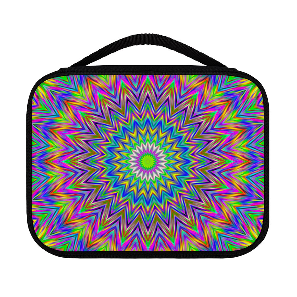 Colorful Psychedelic Optical Illusion Classic Bible Case