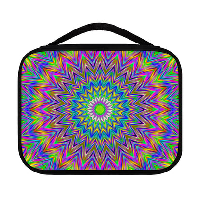 Colorful Psychedelic Optical Illusion Classic Bible Case