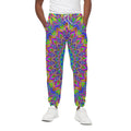 Colorful Psychedelic Optical Illusion Cotton Sweatpants