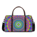 Colorful Psychedelic Optical Illusion Duffel Bag