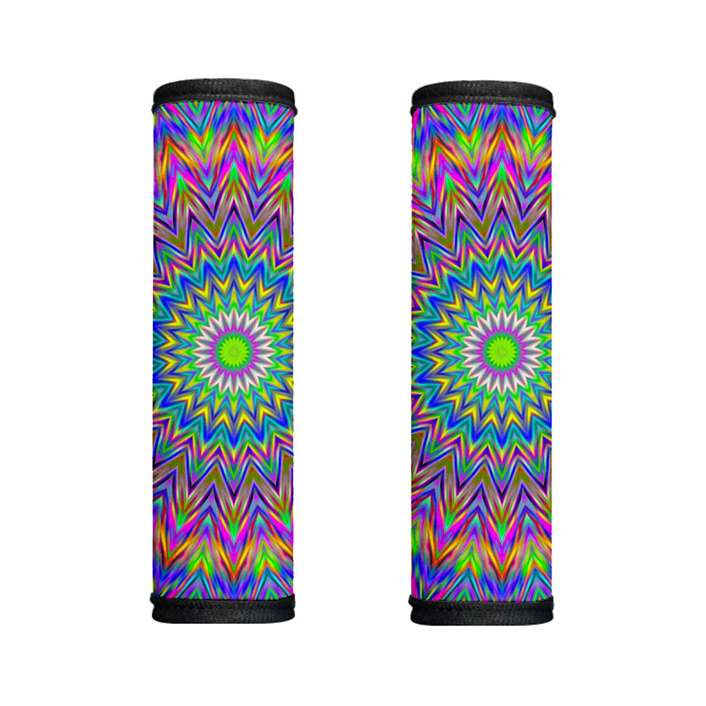 Colorful Psychedelic Optical Illusion Handle Covers