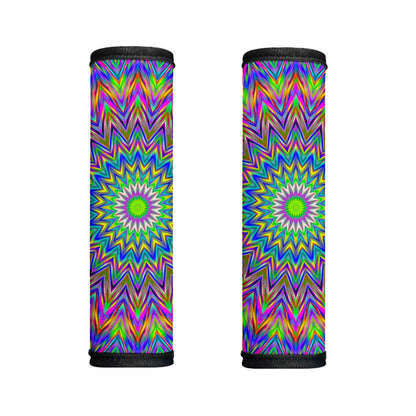 Colorful Psychedelic Optical Illusion Handle Covers