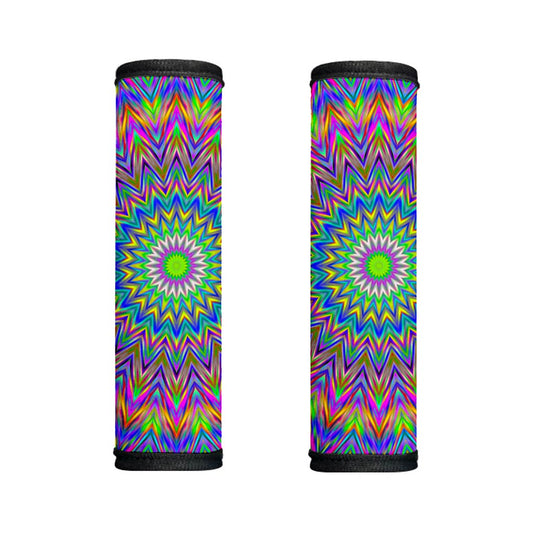 Colorful Psychedelic Optical Illusion Handle Covers