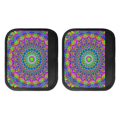 Colorful Psychedelic Optical Illusion Handle Covers