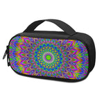 Colorful Psychedelic Optical Illusion Insulin Cooler Travel Case