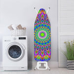 Colorful Psychedelic Optical Illusion Ironing Board Cover