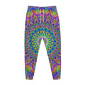 Colorful Psychedelic Optical Illusion Jogger Pants