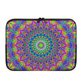 Colorful Psychedelic Optical Illusion Laptop Sleeve