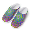 Colorful Psychedelic Optical Illusion Mesh Casual Shoes