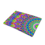 Colorful Psychedelic Optical Illusion Pet Cooling Mat Cover