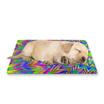 Colorful Psychedelic Optical Illusion Pet Cooling Mat Cover