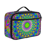 Colorful Psychedelic Optical Illusion Portable Lunch Bag