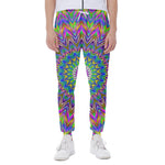 Colorful Psychedelic Optical Illusion Scuba Joggers