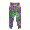 Colorful Psychedelic Optical Illusion Sweatpants