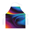 Colorful Psychedelic Print Adjustable Apron