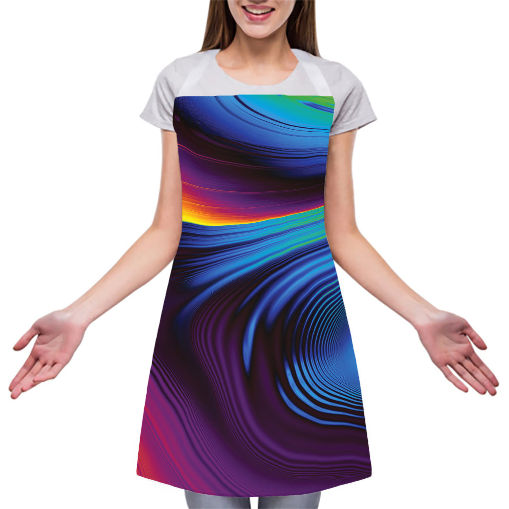 Colorful Psychedelic Print Adjustable Apron