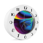 Colorful Psychedelic Print Alarm Clock
