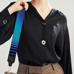 Colorful Psychedelic Print Bag Strap