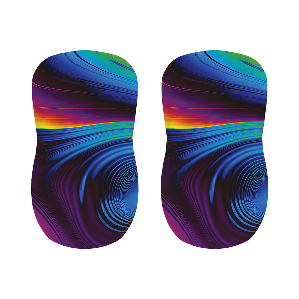 Colorful Psychedelic Print Bar Stool Covers