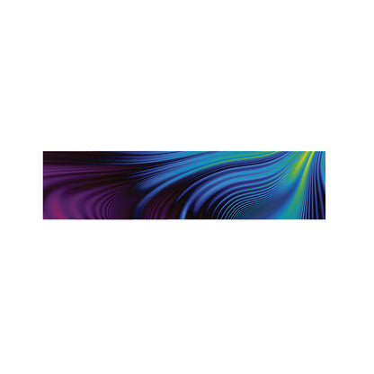 Colorful Psychedelic Print Bed Runner