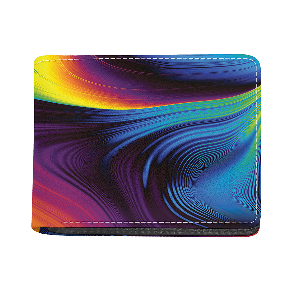 Colorful Psychedelic Print Bifold Wallet