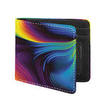 Colorful Psychedelic Print Bifold Wallet