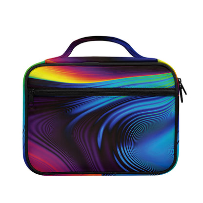 Colorful Psychedelic Print Briefcase Bible Bag