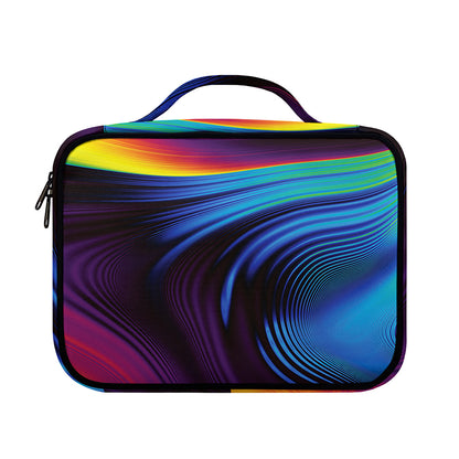 Colorful Psychedelic Print Briefcase Bible Bag