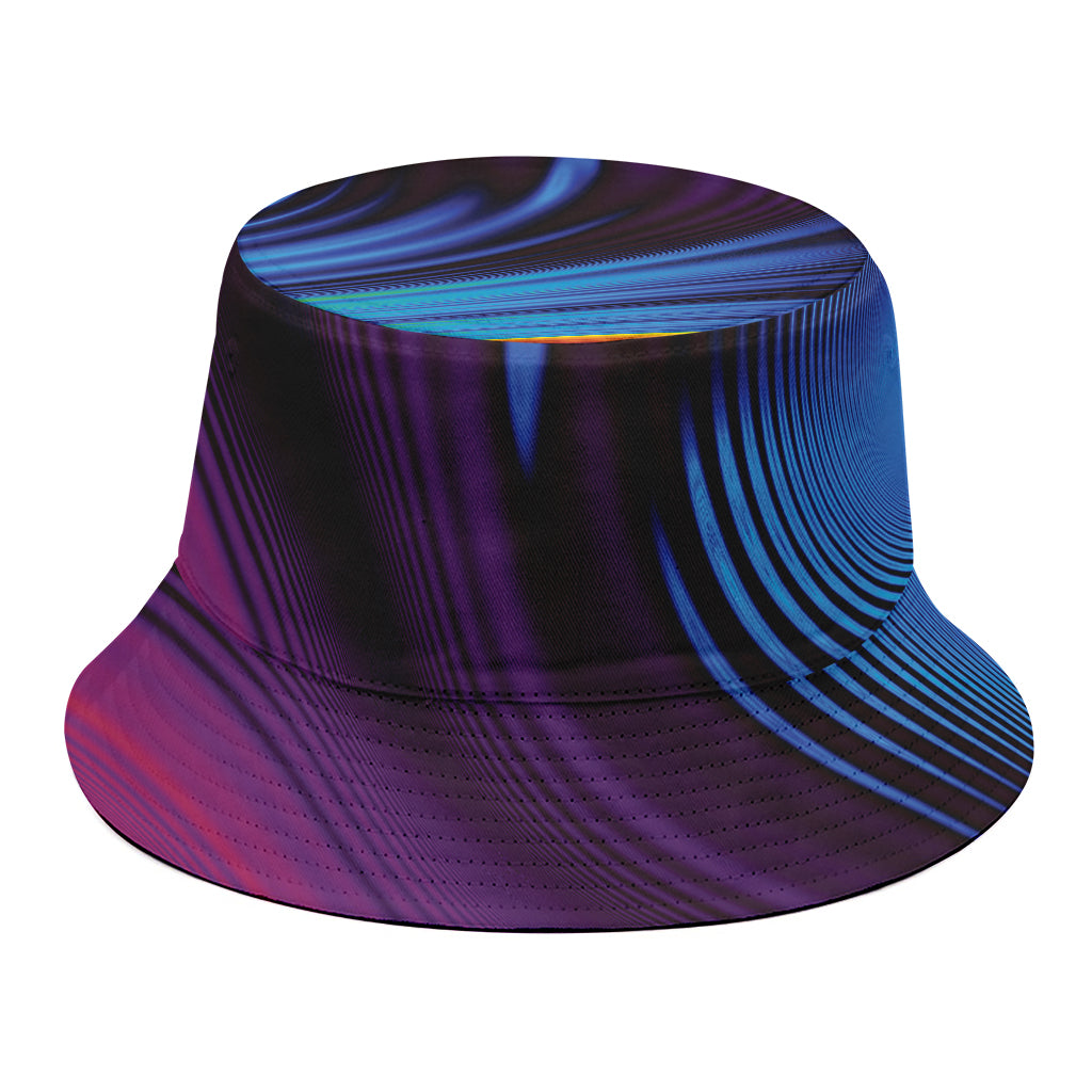 Colorful Psychedelic Print Bucket Hat