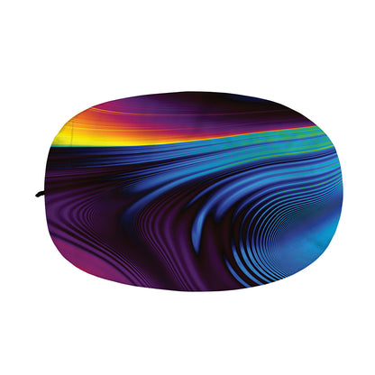 Colorful Psychedelic Print Car Side Mirror Covers