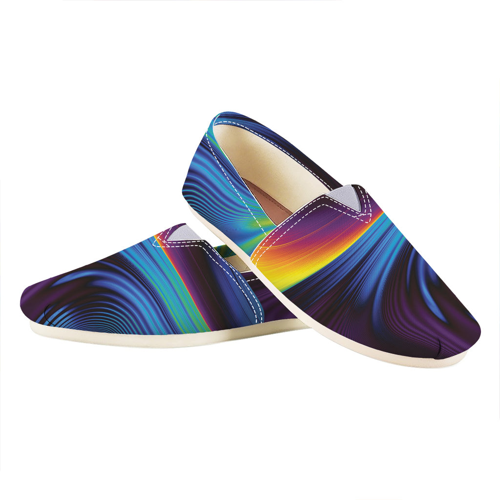 Colorful Psychedelic Print Casual Shoes