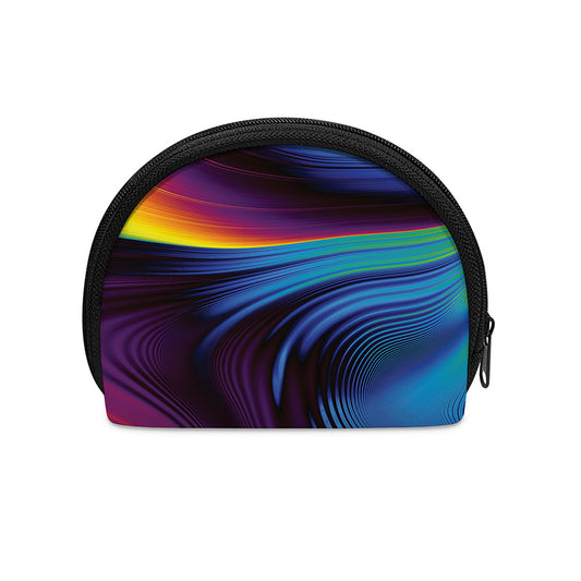 Colorful Psychedelic Print Coin Purse